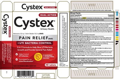 Cystex Dual Action 48ct.jpg 48 tablets - Cystex Dual Action 48ct